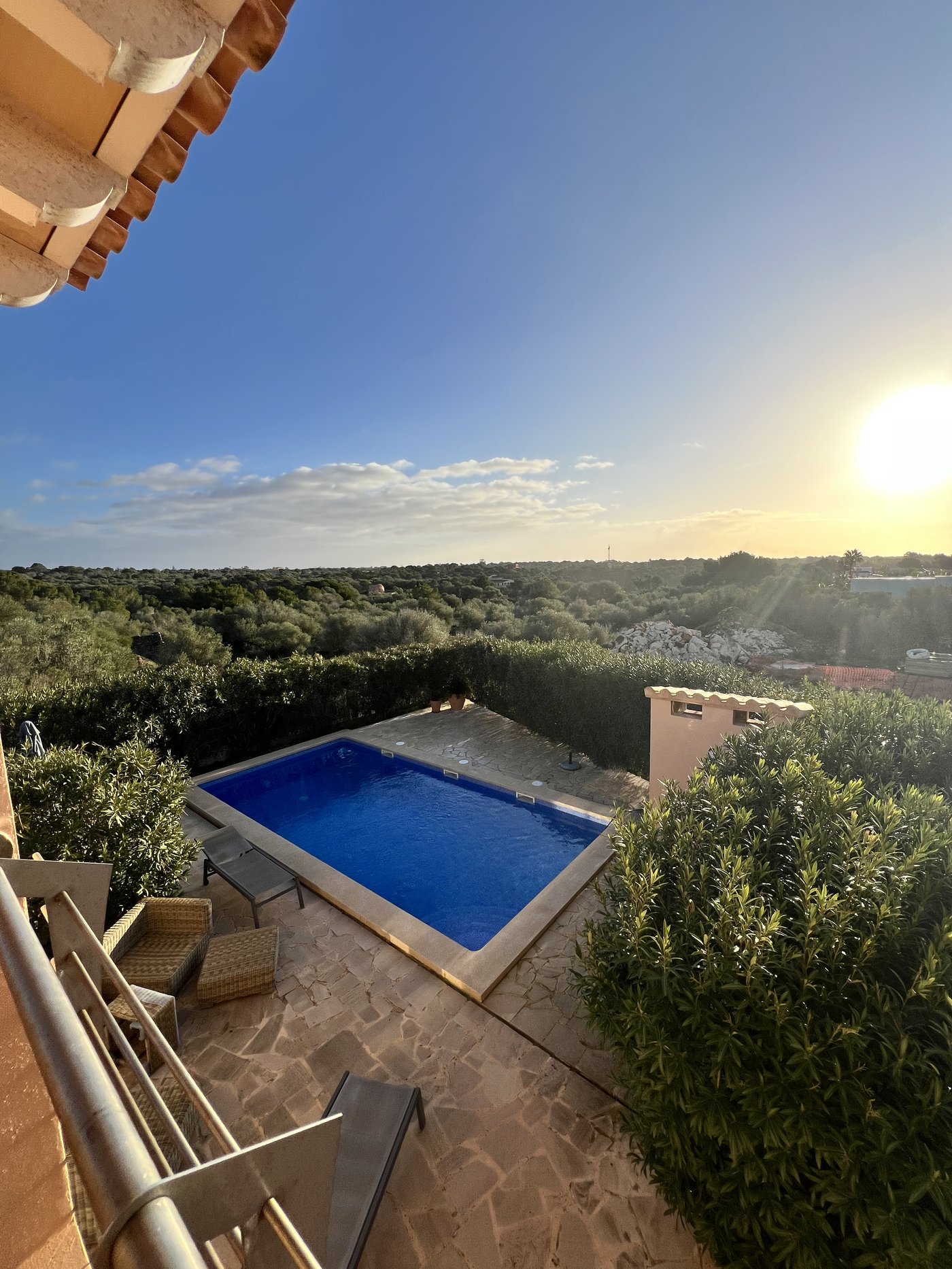 Meerblick vom Balkon